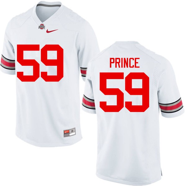 Ohio State Buckeyes #59 Isaiah Prince Men Official Jersey White